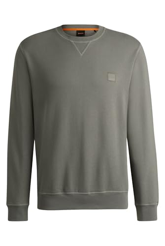 Sweat BOSS Westart relax en coton pour homme avec logo