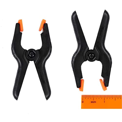 Frichom YHN92E 10 Packs Of 3.5 Inch Professional Plastic Small Spring Clamps Heavy Duty thumb #2