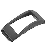vhbw Hülle Cover kompatibel mit Samsung Gear Fit 2, Fit 2 Pro SM-R360, Fit 2 Pro SM-R365 Fitnesstracker, Smartwatch - schwarz, Silikon