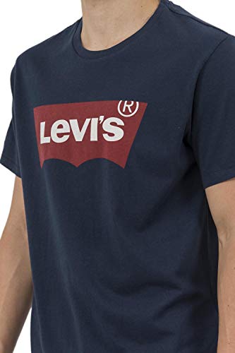 Levi's Graphic Set-In Neck, T-Shirt Uomo, Blu (Graphic Dress Bl), L - 4