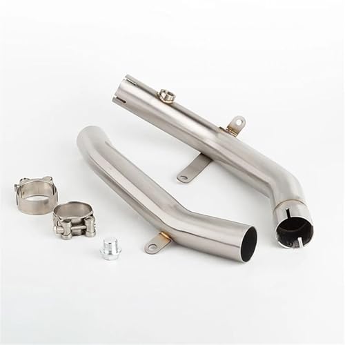 Silencieux d'échappement de moto en acier inoxydable durable pour Suzuki GSR600 BK600