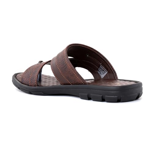 Image of Khadim's 3561274 Lightweight Durable Extra Soft Trendy Premium Stylish Casual Slip-On Sandals | Floaters For Men