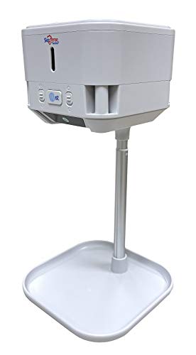 SkinDfense Mist Smart Surface & Smartphone Sanitizing Spray Machine  Portable Sanitizing Mist  Touchless Hand Sanitizer Spray  Automatic Nano Sanitizing Mist Machine with Tabletop Stand