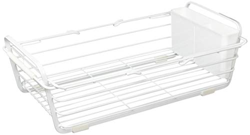 パール金属 シンプルストレージW スライド式シンク水切りバスケット HB-2487