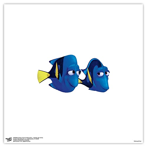 Trends International Gallery Pops Disney Pixar Finding Dory - Charlie and Jenny Wall Art Wall Poster, 12.00
