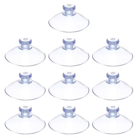 30mm 10 Pièces ventouses transparentes,ventouse vitre,mini ventouse,ventouse universelle,sans crochet Cover