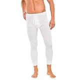Schiesser Herren Lange Unterhose Doppelripp weiche 100% Baumwolle kochfest