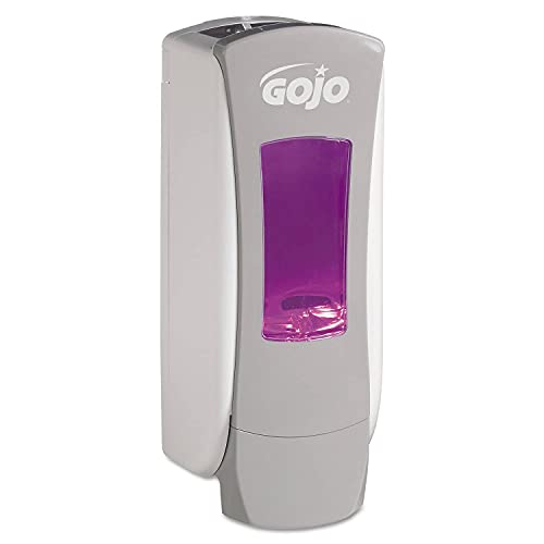 Image of GOJO ADX-12 Push-Style Foam Hand Soap Dispenser, Gray, for 1250 mL GOJO ADX-12 Foam Hand Soap Refills (Pack of 1) - 8884-06
