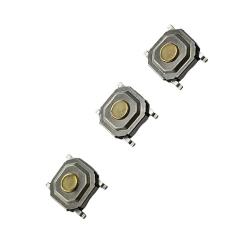 Interruptor pulsador táctil G66 solucione botones rotos en placas de circuito con este pack de 50