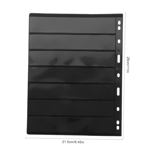 EXCEART 10 Blätter Selbstgemachtes Fotoalbum Münzsammlung Für Sammler Beilage Zur Briefmarkensammlung Briefmarkensammlerseiten Für Immer Stempelseiten Plastik Briefmarkenalbum Bücher