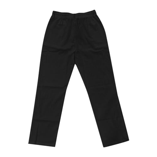 Pantalon en lin avec cordon de serrage WWricotta décontracté et ample