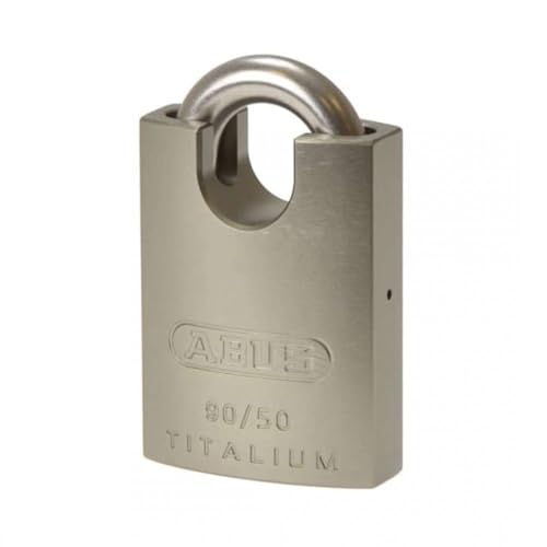 90RK/50 Titalium Vorhängeschloss Schließen Edelstahlbügel Carded...