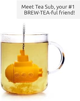 OTOTO Cute Tea Infuser - Loose Leaf Tea Steeper, Tea Accessories, Tea Diffusers, Tea Infuser for Loose Leaf Tea, Tea Strainers, Cute Gifts, Tea Gift Set, Kitchen Gifts, Cooking Gadgets
