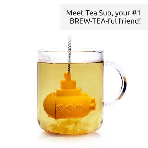 OTOTO Cute Tea Infuser - Loose Leaf Tea Steeper, Tea Accessories, Tea Diffusers, Tea Infuser for Loose Leaf Tea, Tea Strainers, Cute Gifts, Tea Gift Set, Kitchen Gifts, Cooking Gadgets