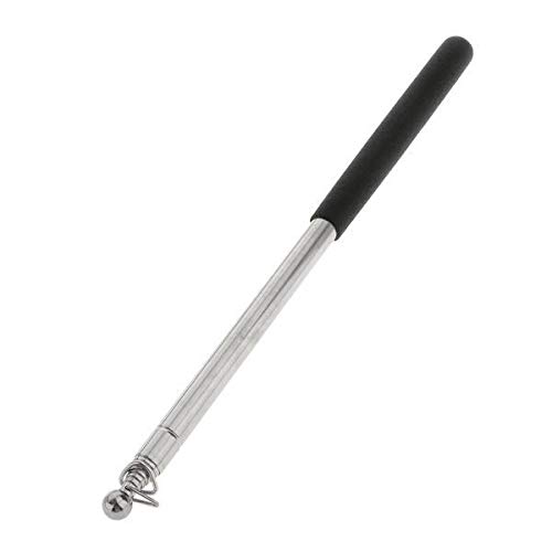 Extendable Pole 1.6M Portable Telesc Handheld Mark Pole - Black-image-37