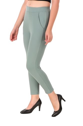 Image of Gym Jeggings for Women Gym Tights for Women Yoga Workout Leggings for Woman high Waist Tights for Woman Gym Yoga Workout Legging for Girls Lycra Fabric All Season Wear