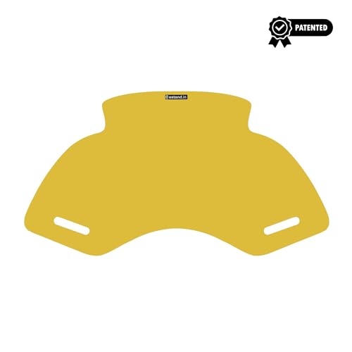 Image of Lap Board for Study | Home | Dining | Office | Laptop | Computer Desk | Reading & Writing | Multi-Purpose | Made in India | (Yellow, SPIDER-LB-30X16-YELLOW)