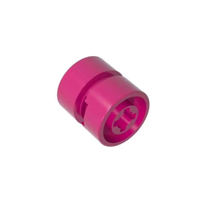 6014 Wheel 11x12 with Hole Notched for Wheels Holder Pin, Magenta, 50 PCS