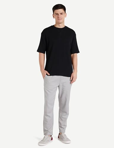 Image of Amazon Brand - Symbol Men's Cotton Blend Oversized Fit T-Shirt