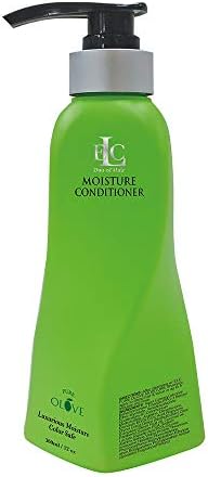 ELC Pure Olove Moisturizing Conditioner - (12 oz) Moisture Rich Natural Botanicals & Organic Oils Nourish, Repair, Strengthen, Rehydrate Dry Hair