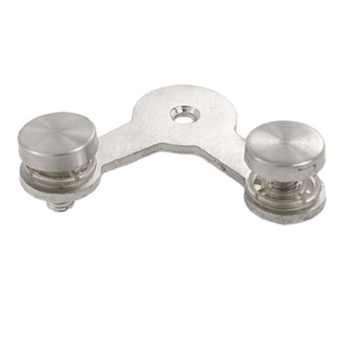 Aexit Silver Tone Double Design Stairs Glass Y-Shape Connector (08565a55c878153dffd744bad1eeb554)