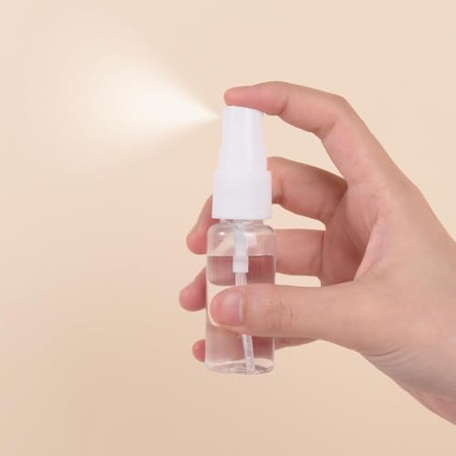 Luxiremi 4 Pcs 20ml Nachfüllbare Sprühflaschen Wiederverwendbare Reise Feine Nebel Sprühflaschen für Haar, Reinigung, Aromatherapie und ätherisches Öl
