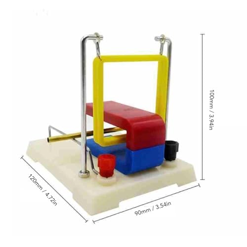 Kit de inducción electromagnética con riel de cobre para experimentos 6