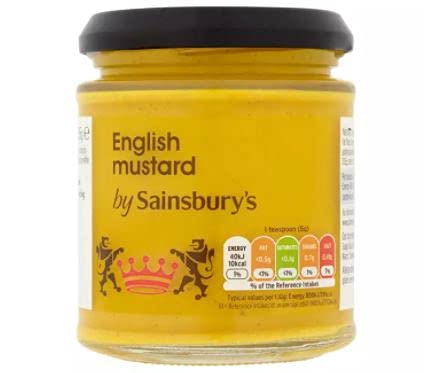Sainsbury's English Mustard 185g - Perfect to give your sandwiches, dressings or dips a kick.