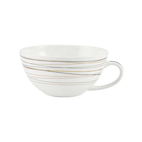 Mikasa Electric Boulevard Bone China Teacup, 9.25-Ounce