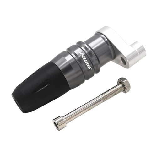 落下保護落下プロテクター に適合するヤマハ MT25 MT-25 MT 25 YZF R25 R YZFR25 用オートバイ排気フレームスライダー フレームスライダー アンチクラッシュキャップ バイク排気フレームスライダー(チタン,X-2)