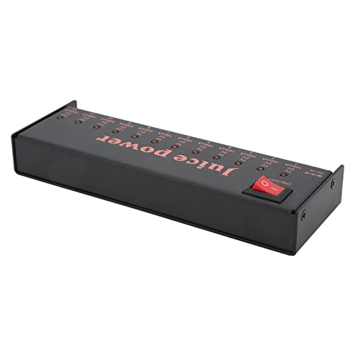 Amazon.co.jp: ギター エフェクター用電源 12出力 ペダル用電源 9V 12V