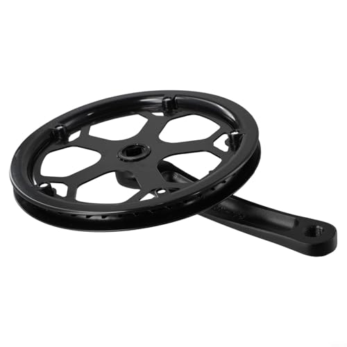 Set di pedivelle per bicicletta, 170 mm, corona singola con