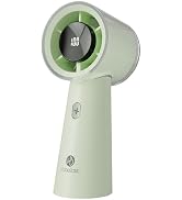 HOMEBASIC Mini Handheld Fan |10000 RPM, 100-Speed Adjustable, 3000mAh Battery, Digital Display | ...