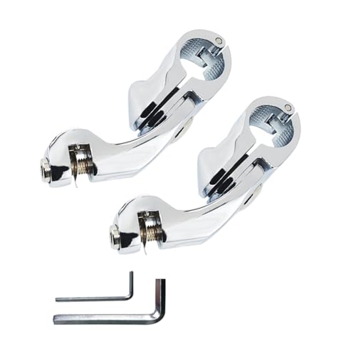 Repose-pieds avant moto 32mm pour soulager les jambes sur Sportster 1200 et Softail