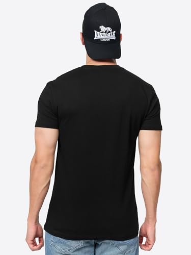 Lonsdale Silverhill - Camiseta para Hombre, Talla Normal