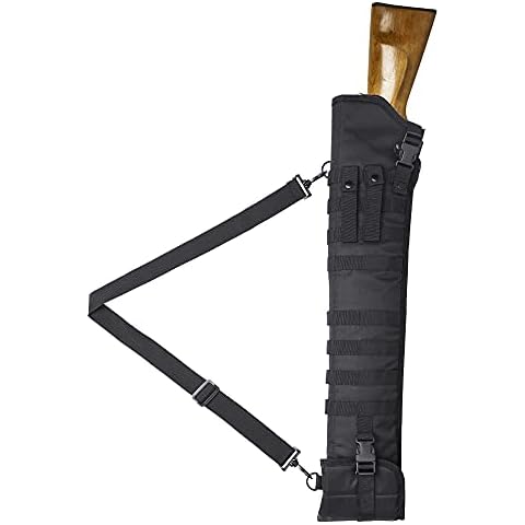 Kylebooker 34 inch Tactical Shotgun Scabbard Rifle Gun Holster(Black) Cover