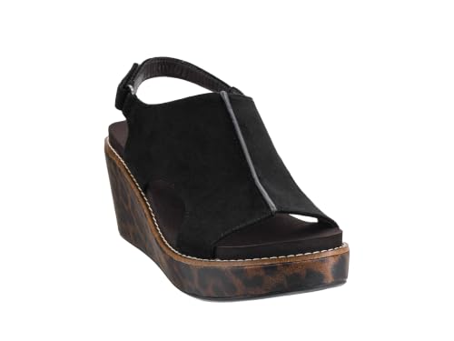Image of Corkys Footwear Womens Carley Wedges, Featuring Corkys EVA Foam Cushioned Insoles, A 2.5 Inch Heel, Lightweight For All Day Wear, And Hook And Loop Closure