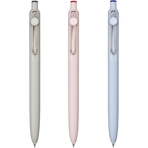 Bolígrafos Gel Zento Set 3 Colores Negro Azul Rojo