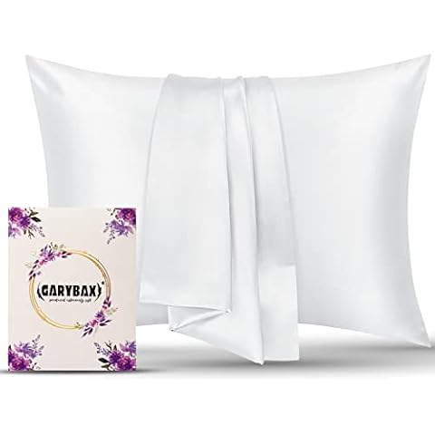 GARYBAX 19 Momme Mulberry Silk Pillowcase Cover