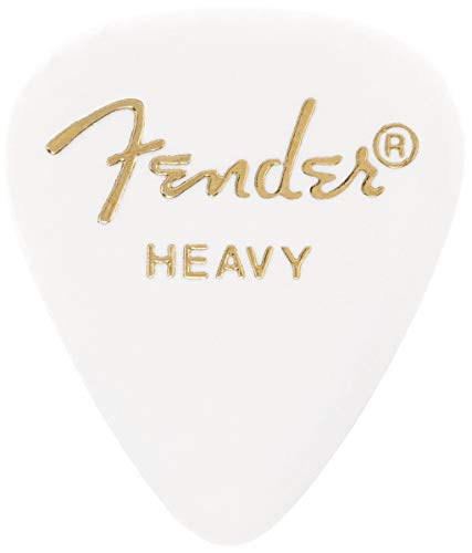 Fender - Púas 351 Shape Premium para guitarra eléctrica, acústica, mandolina y bajo (12 unidades)