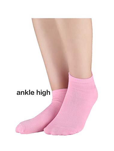 Image of Allegra K Athletic Low Cut Ankle Socks-Stretch Cuffs Soft 10 Pairs