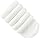 5PCS White