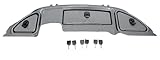 Dr.Acces Golf Cart Dashboard with Locks for Club Car Precedent 2004-2008.5 Golf Cart Models-Carbon Fiber Finish