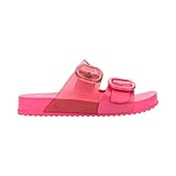 mini melissa Cozy Slides for Kids, Pink/Glitter, 1