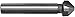 Century Drill & Tool 37648 High Speed Steel Countersink, 3/4"