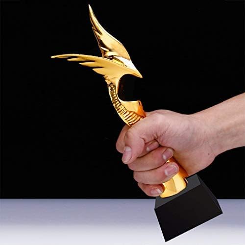 Troféu Criativo Cristal Troféu Águia Voando Troféu Reunião Anual Premiação Pessoal Troféu Pode Ser P