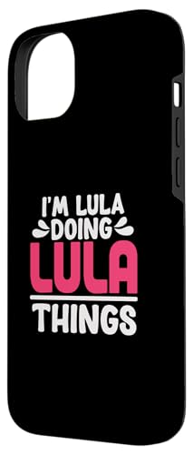 Image of Personalized First Name I'm Lula Doing Lula Things Case for iPhone 14 Plus