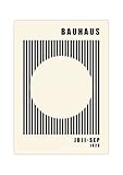 Generisch Poster Bauhaus | auradierter Kreis A2 (59,4x42 