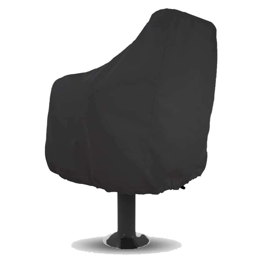 Housse de protection imperméable pour siège de bateau, résistante aux intempéries, sur piédestal, pontoon, pour banquette, chaise, chaise