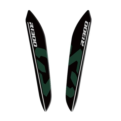 Autocollants de réservoir BMW R1300GS kit gel vert pour les sorties trail